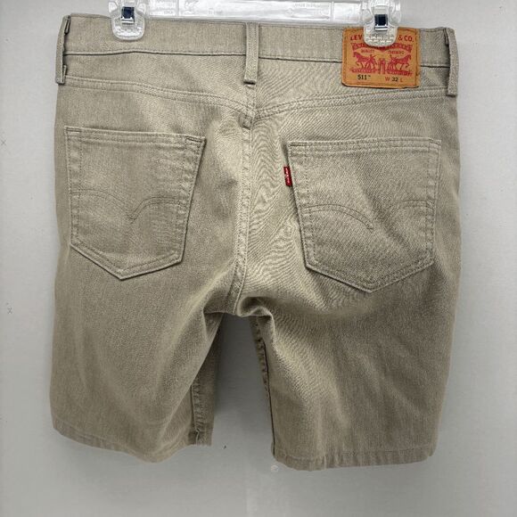 Levi's Men's Tan 511 Jean Shorts - Picture 10 of 14
